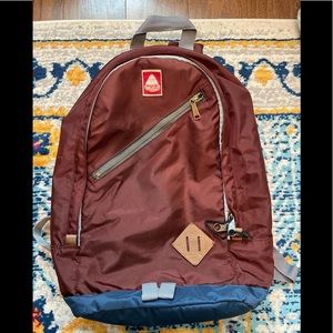 Jansport burgundy backpack